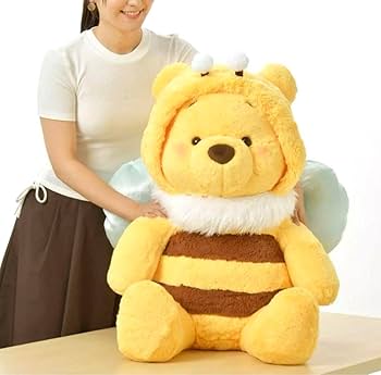 Amazon.co.jp: ハチミツの日 蜂 プーさん ぬいぐるみ (SUPER BIG